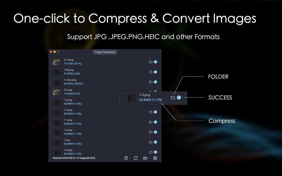 #1. Image Resizer & Compressor (macOS) 来自: 光蓉 蔡