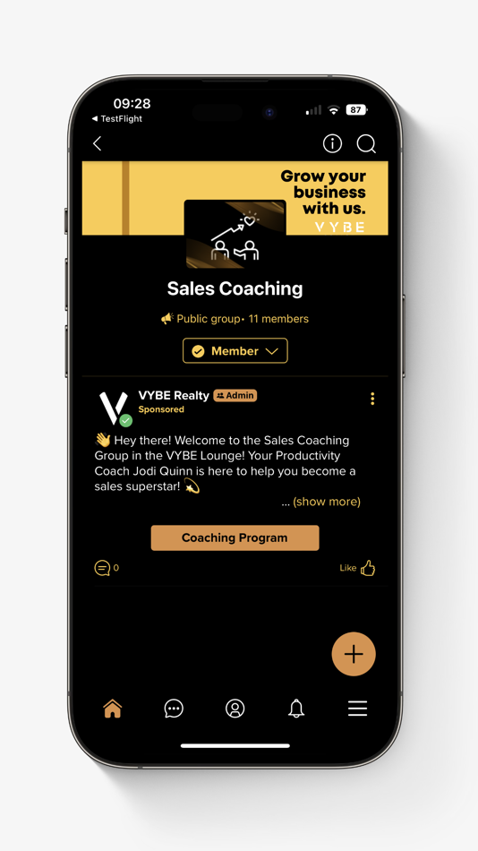 #5. VYBE Lounge (iOS) 由: VYBE Realty, LLC