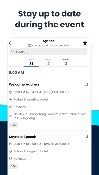 Screenshot #3 pour Hong Kong FinTech Week 2023
