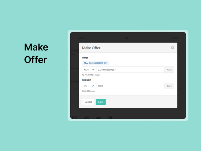 Pawket Chia Wallet XCH NFTS