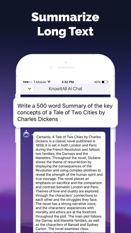 AI Chatbot & Writer: KnowIt