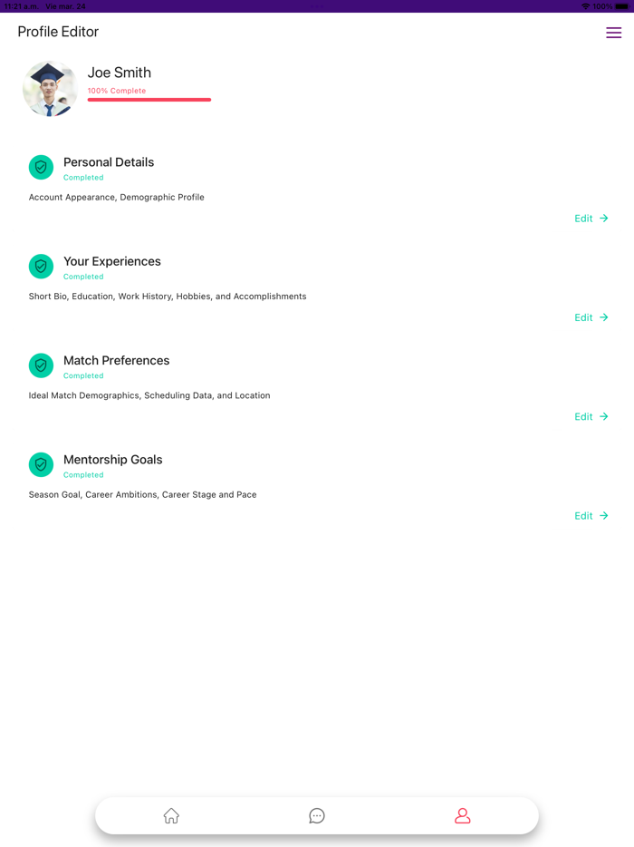 100k Mentor Challenge