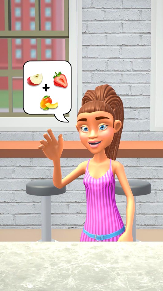 #1. My Cafe: DIY Smoothie Games (iOS) 由: Syed Muhammad Sadiq Husaini