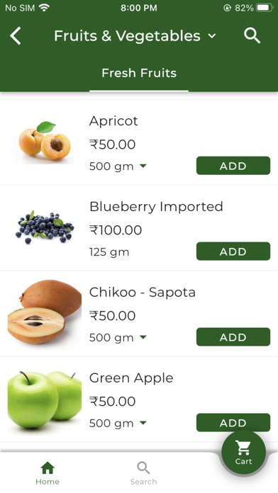 Freshiy - Online Grocery Screenshot