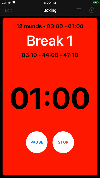 Screenshot #2 pour Gymborg Boxing Timer