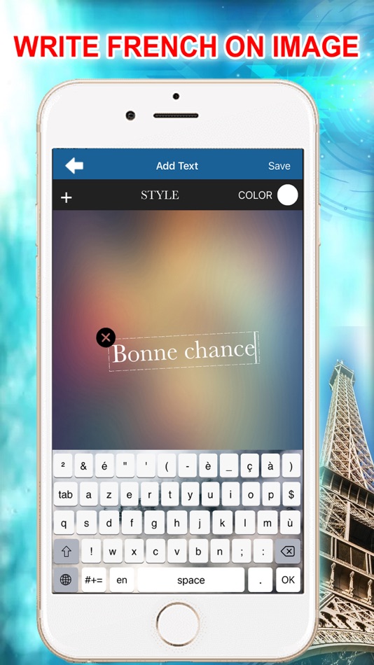 #2. French Keyboard & Translator (iOS) 由: Muhammad Asad Arman
