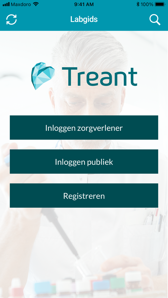 #1. Treant eLabgids (iOS) 由: Stichting Treant Zorggroep