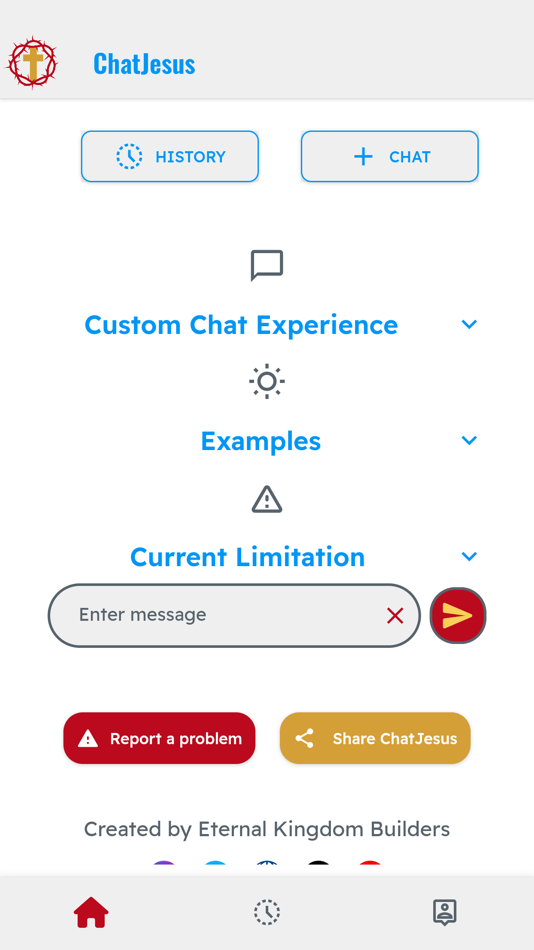 #4. ChatJesus by EKB (iOS) Ved: Rylee Tuttle