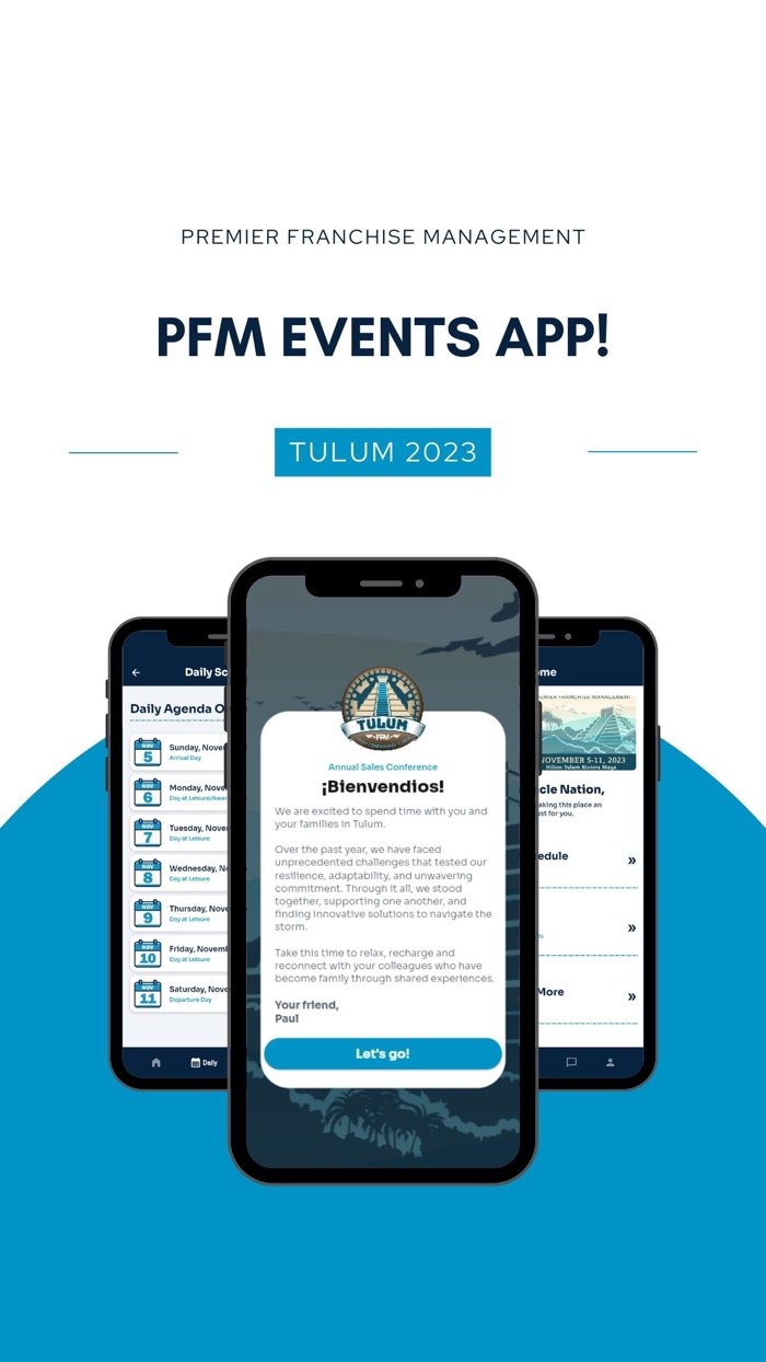 PFM Events App