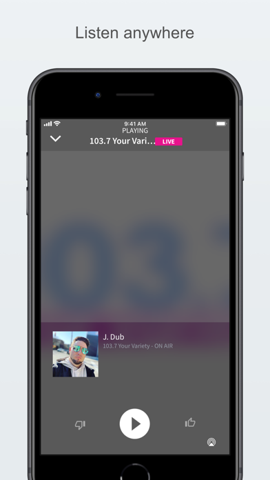 103.7 Your Variety Screenshot