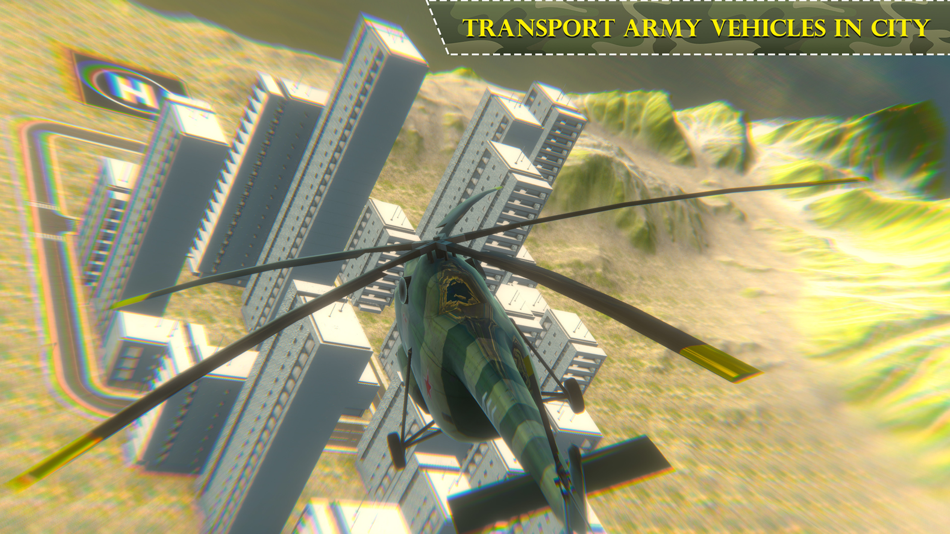 #5. 3d Army Vehicle Simulator Game (iOS) Bởi: One Sider Games