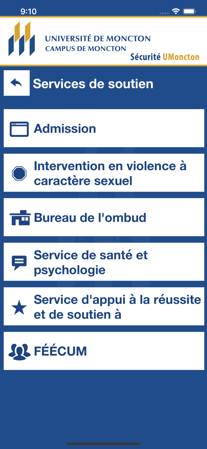 Sécurité UMoncton