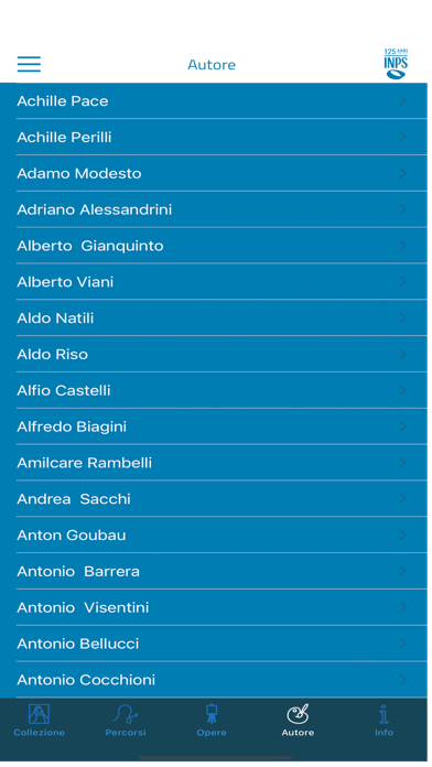 INPS - Museo Multimediale Screenshot