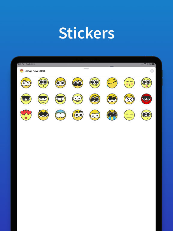 Screenshot #4 pour Emoji e stickers pour iMessage