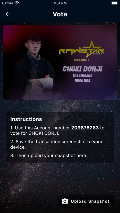 Rawstar Bhutan Screenshot
