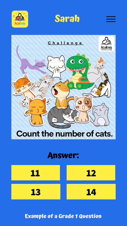 #5. AceKids – Kids Learn Math Quiz (iOS) 由: ACEKIDS.ME PTE. LTD.
