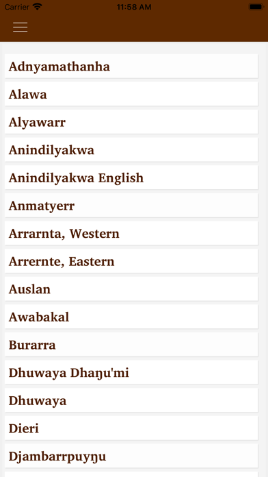 Australian Bibles Screenshot