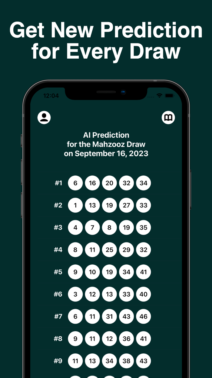 Mahzooz.ai Number Prediction