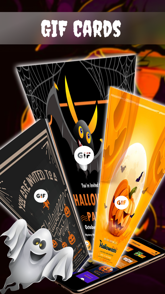 Halloween GIF Photo Stickers