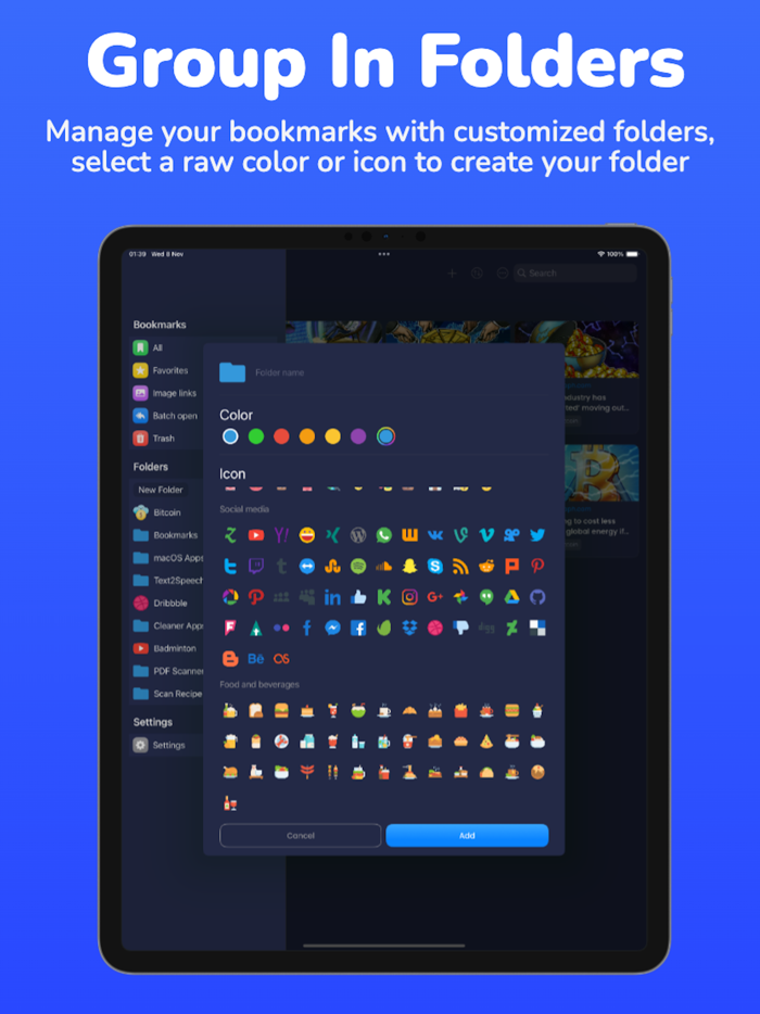 Bookmarks - Read Later