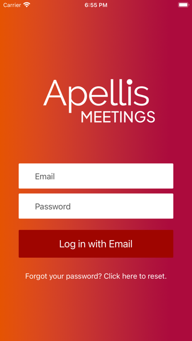 Apellis Meetings Screenshot