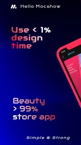 Game screenshot Mocshow-App Screenshot Design mod apk