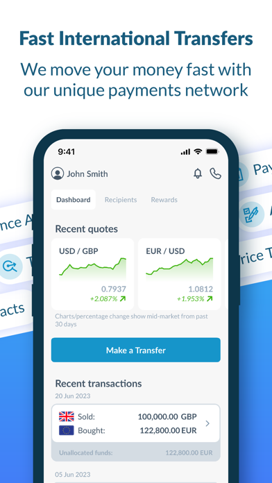 Screenshot #2 pour CurrencyTransfer