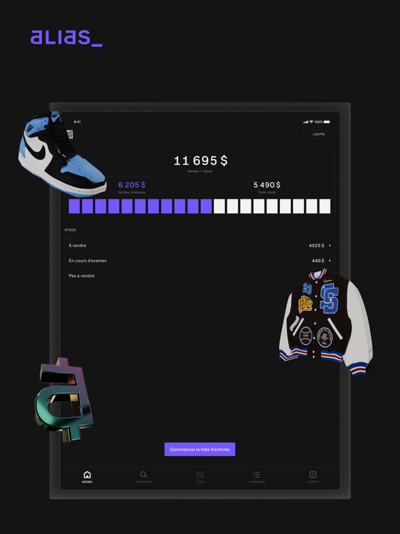 Screenshot #4 pour alias : vendez vos sneakers