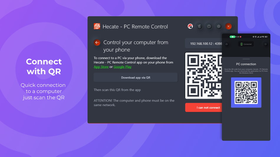 #2. Hecate - PC Remote Control (iOS) 由: Maxim Yakovlev