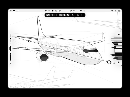 Flow: Sketch, Draw, Take Notes iPad app afbeelding 3