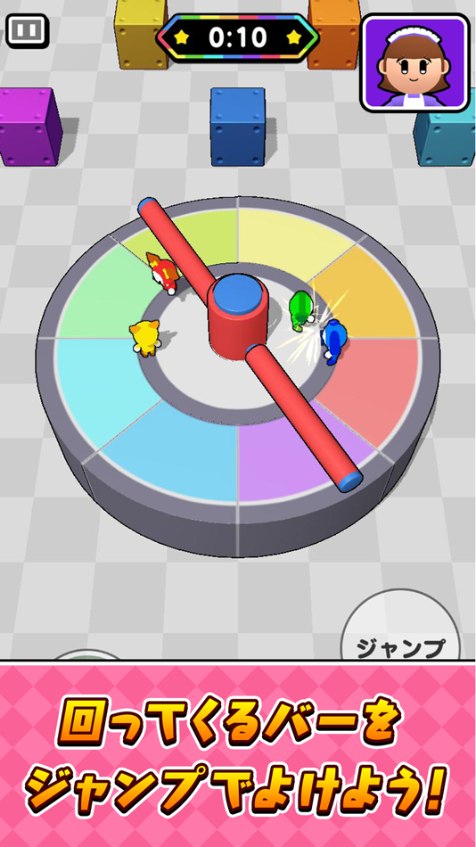 #2. ぐるぐるジャンプ for パーティパーティタイム (iOS) 由: SAT-BOX, Inc.