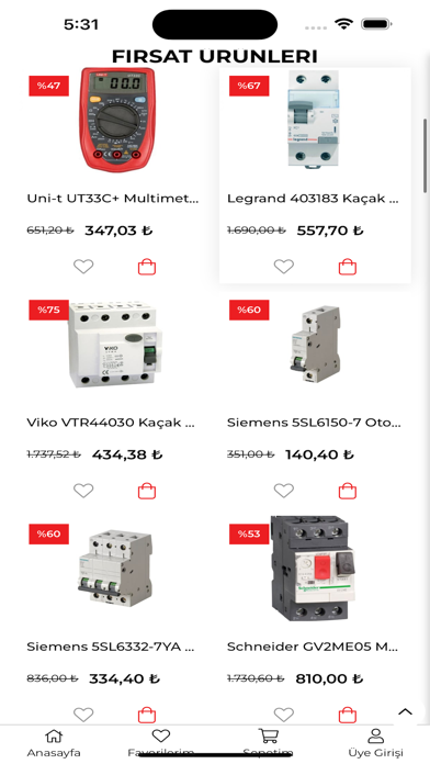 KRC Elektro Market Screenshot