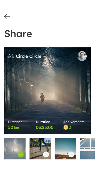 aktiv: Activity Tracking Screenshot