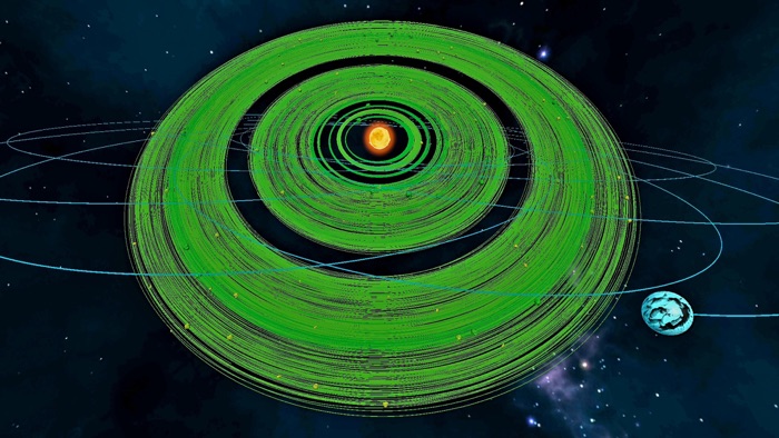 Planetary Space Simulator 3D