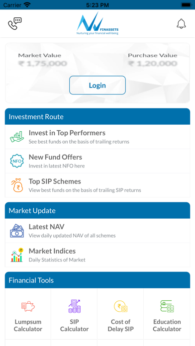 NW Finassets Screenshot