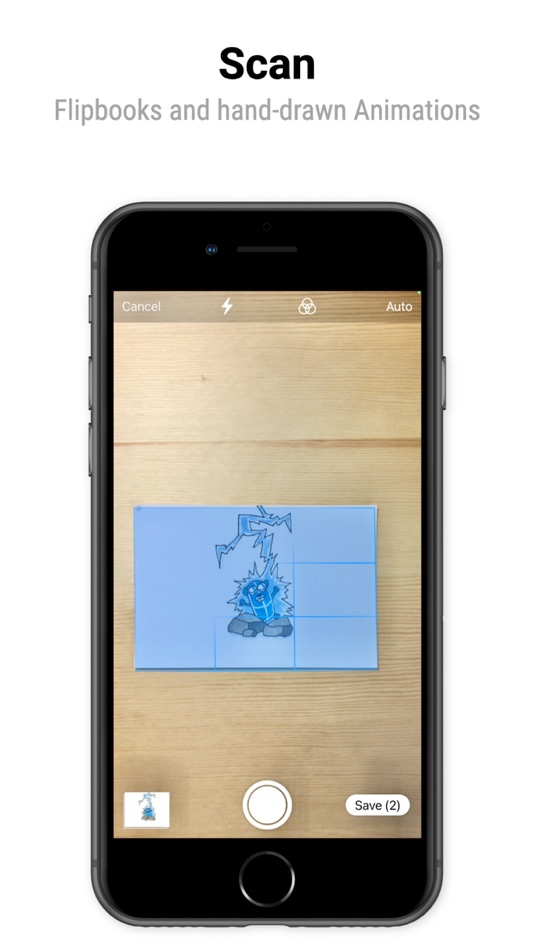 #1. Flikbook: Scan Flipbooks (iOS) Podle: Oliver Ferry