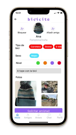Game screenshot Bicicita apk