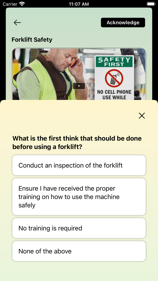 #4. Safelyio - Safety Toolbox Talk (iOS) โดย: Happen Group