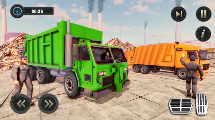 City Garbage Cleaner Dump Game