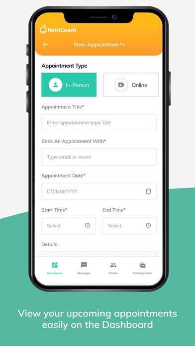 NutriCoach Professionals Screenshot