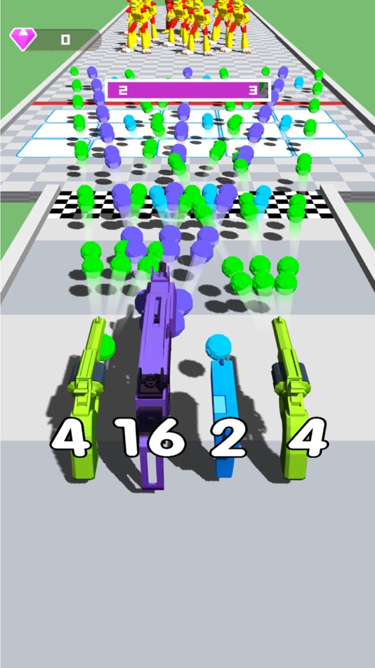 #8. Merge Gun Run (iOS) Podle: Kenen Gonen