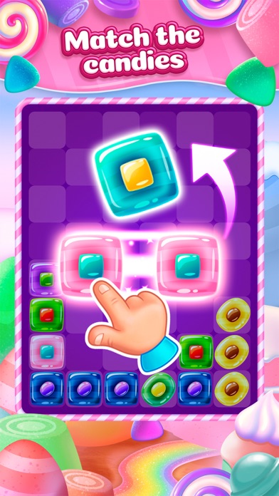 Pop lollipop Match sweet Candy Screenshot