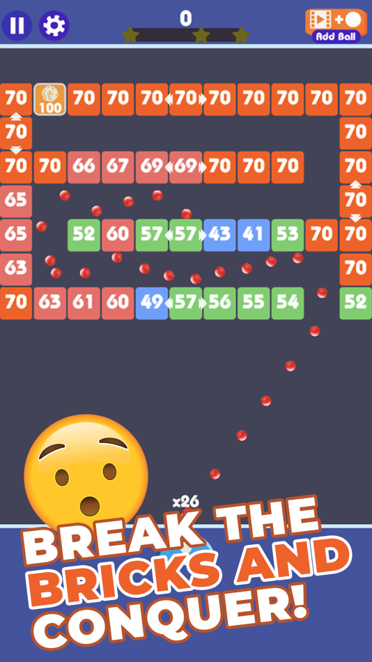 #4. Bricks Destroyer! (iOS) 由: Prota Games Studio