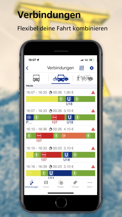 ZÄPP Die Ruhrbahn App