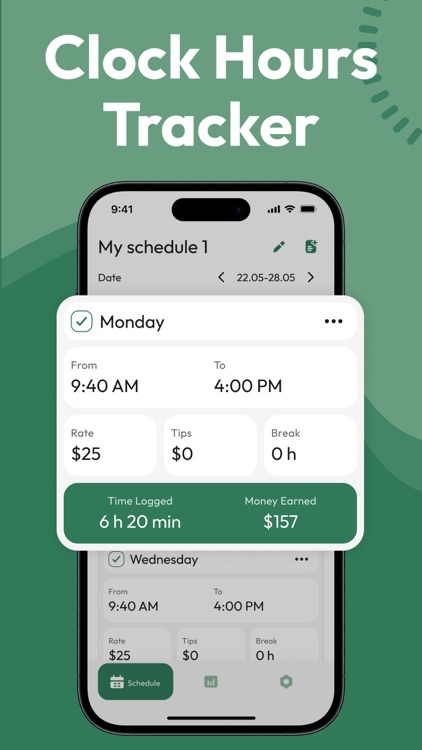 Hours Tracker Time Clock app