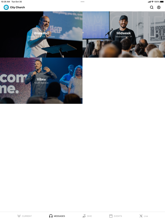 City Church TC iPad screenshot 2 - Education app