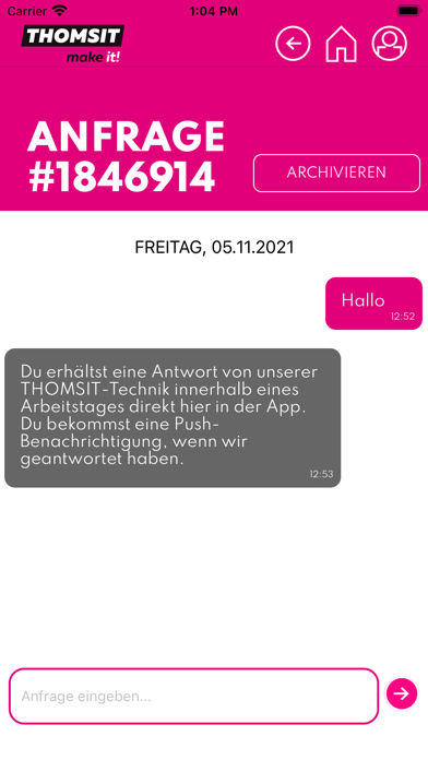 THOMSIT Objektberater Screenshot