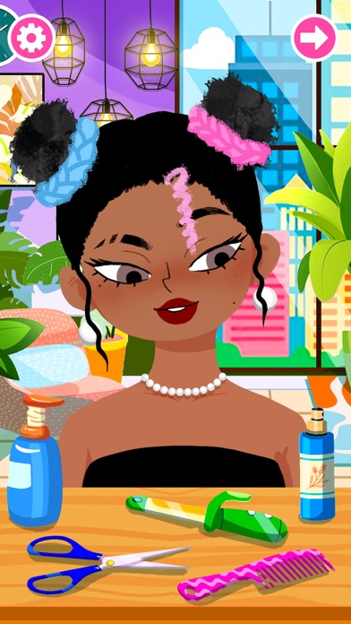 Hair Salon Barber Chop Games Screenshot