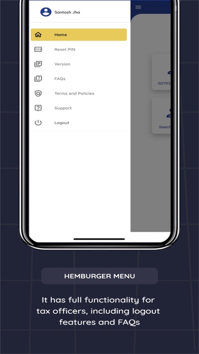 GSTN Tax Officer Screenshot