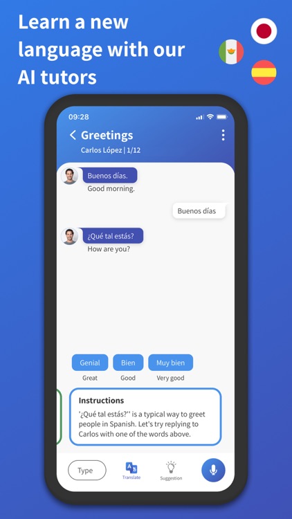 Kaizen Languages - AI Tutors screenshot-0